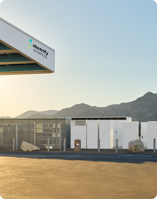 Charging station with Battery Energy Storage Systems (BESS)