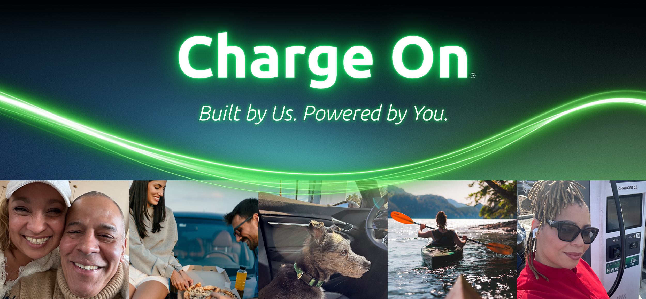 Charge On - Built by us, powered by you.